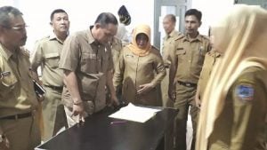 Wabup Kolaka Jayadin Sidak ASN, Hari Pertama Masuk Kantor