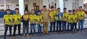 Bupati Apresiasi Tim Sepakbola U-12 Butur