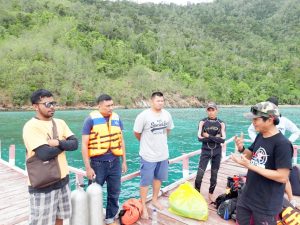 Dosen USN dan Mari Tebari Lakukan Penelitian Bambu Laut di Pulau Pelangi