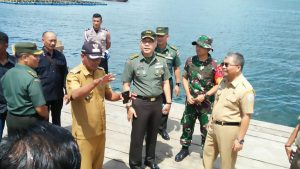 Tim Wasev TNI AD Tinjau Program TMMD di Butur