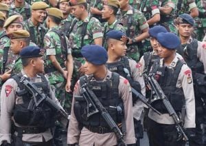 TNI-Polri Patroli Gabungan