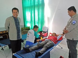 Gelar Donor Darah, PMI Butur Kumpulkan 96 Kantong Darah