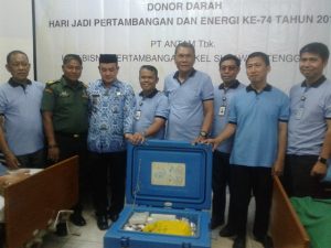 Sambut HUT Pertambangan dan Energi, Antam Gelar Donor Darah