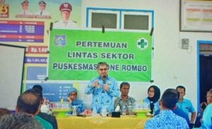 Puskesmas Bone Rombo Lakukan Pertemuan Lintas Sektoral