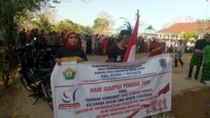 Ribuan Siswa SMAN 1 Kulisusu Pawai Pakaian Adat Nusantara