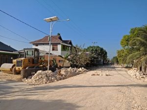 Jalan Rusak di Butur Mulai Dibenahi