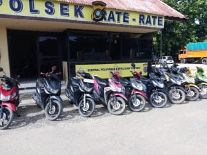 Tujuh Pelaku Curanmor Lintas Kabupaten Dibekuk, Empat Diantaranya Masih Dibawah Umur