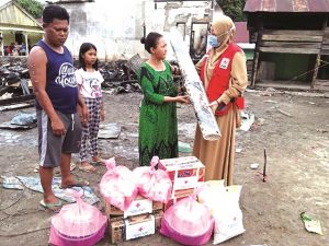 PMI Kolaka Bantu Korban Kebakaran