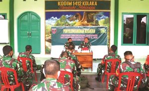 Kodim 1412 Kolaka, Tingkatkan Kemampuan Manajemen Teritorial TNI