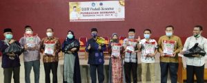 Berkah Ramadan, USN Berbagi Ratusan Paket Sembako