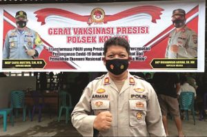 Polsek Kolaka Dirikan Gerai “Vaksin Presisi”