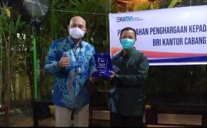 Koperasi USN Terima Penghargaan dari BRI