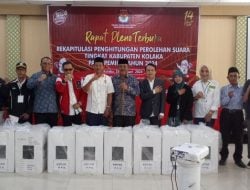 KPU Kolaka Kebut Rekapitulasi Suara Pemilu Tingkat Kabupaten