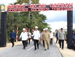 Presiden Jokowi Tinjau Rumah Sakit dan Pasar Rakyat di Muna, Resmikan Inpres Jalan Daerah di Muna Barat