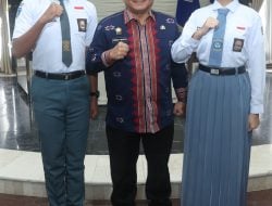 Dua Capaska Delegasi Sultra pada Paskibraka Nasional 2024; Pj Gubernur: Jaga Nama Baik Sulawesi Tenggara