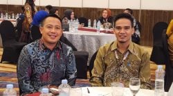 Anggota DPRD Kolaka Nasruddin G dan Firlan Muharram Alimsyah. FOTO: Kaulia Ode/ Kolaka Pos