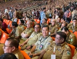 Hadiri Rapat Koordinasi Nasional, Pj. Gubernur Andap Budhi Revianto: Kami Siap Implementasikan Asta Cita di Sulawesi Tenggara