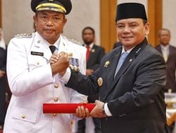 Parinringi, Pj Wali Kota Kendari dan Pahri Yamsul, Pj Bupati Muna Barat Resmi Dilantik, Pj. Gubernur Andap: Tuntaskan Amanah Dengan Baik