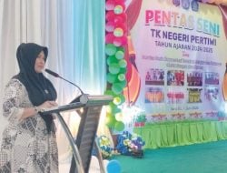 Ketua PKK Butur Apresiasi Pentas Seni TK Pertiwi