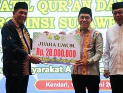 Kolaka Sabet Juara Umum STQH Sultra