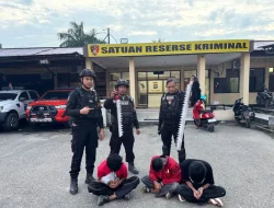 Polisi Amankan Tiga Remaja yang Hendak Tawuran